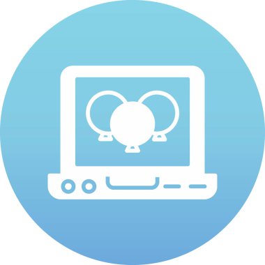 Seo simgesinin vektör illüstrasyonu