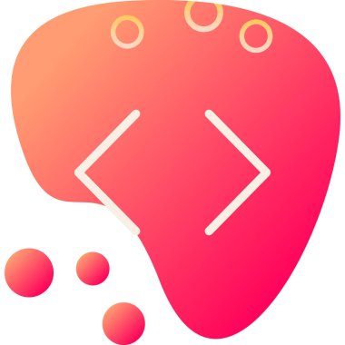 Beyaz arkaplanı olan bir simgenin vektör çizimi