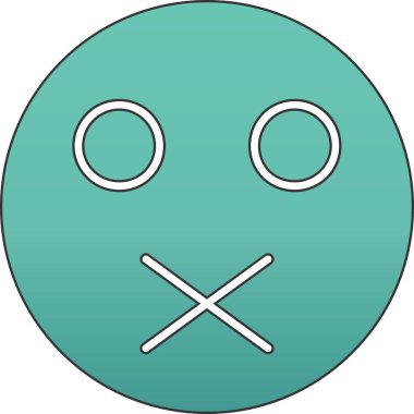 emojinin vektör illüstrasyonu