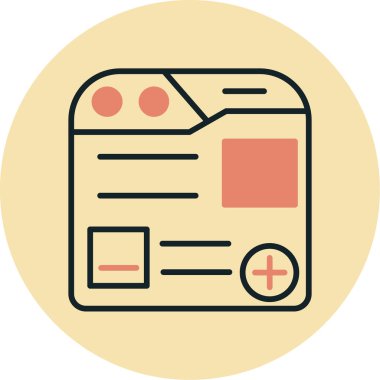 seo modern simgesinin vektör illüstrasyonu