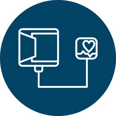 izleyici simgesi, vektör illüstrasyonu