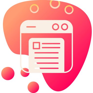 Bir kitap simgesinin vektör illüstrasyonu