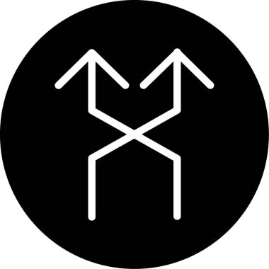 Bir burç işaretinin vektör çizimi