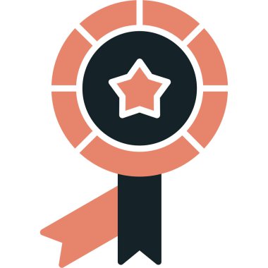 Kupa. Web simgesi basit illüstrasyon