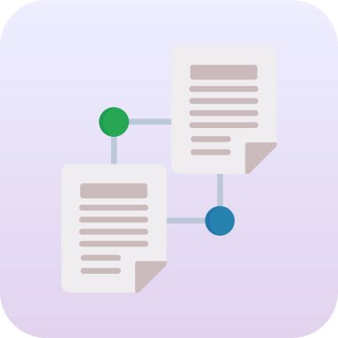 veri paylaşımı renk vektör illüstrasyonu