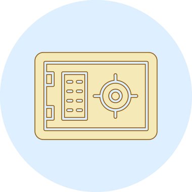 elektronik devre kartı simgesi, vektör, illüstrasyon