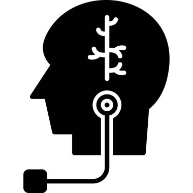 yapay zeka beyin simgesi