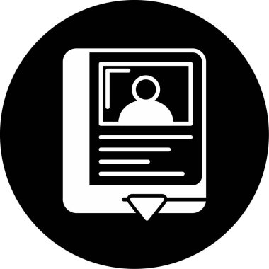 Seo simgesinin vektör illüstrasyonu