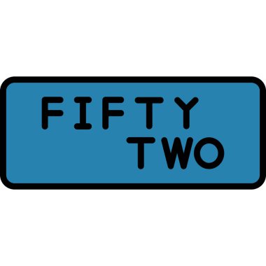 Beyaz arkaplanda 5. Pul