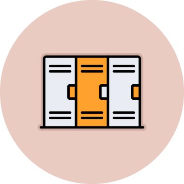 dosya dizini vektör illüstrasyonu