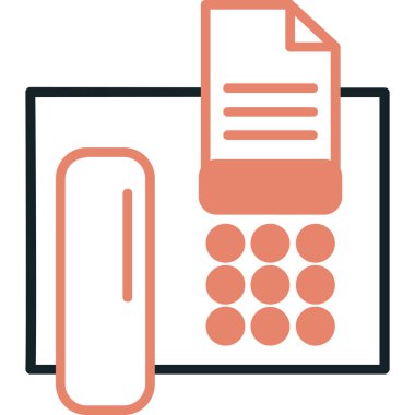 hesap makinesi web simgesi, basit vektör illüstrasyonu