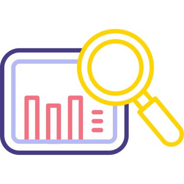 Analitik analiz. Web simgesi