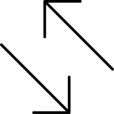 ok simgesi vektör illüstrasyonu