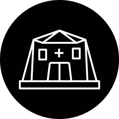 Ev modern simgesinin vektör illüstrasyonu