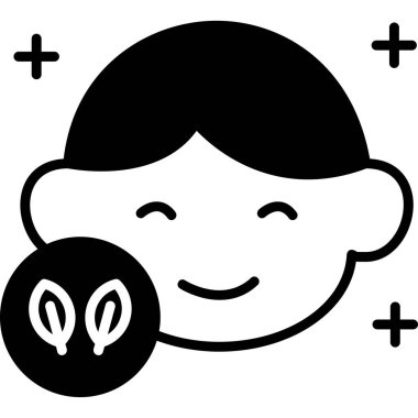 İnsanların vektör illüstrasyonu simgeyle karşılaşıyor