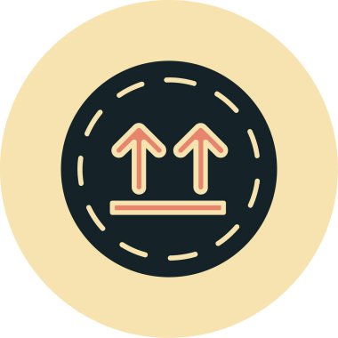 ok simgesi vektör illüstrasyonu