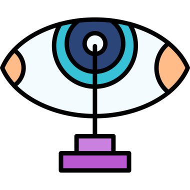 top göz topu simgesi