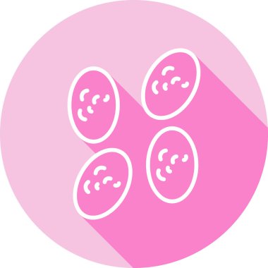 Bebeğim. Web simgesi basit illüstrasyon