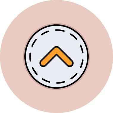 golf ikonu vektör illüstrasyonu