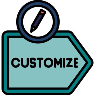 Özel gösterimi gösteren metin işareti. kavramsal fotoğraf bir şey oluşturma süreci ya da s noktalardan oluşur