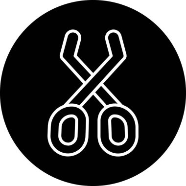 Tıbbi bir simgenin vektör illüstrasyonu