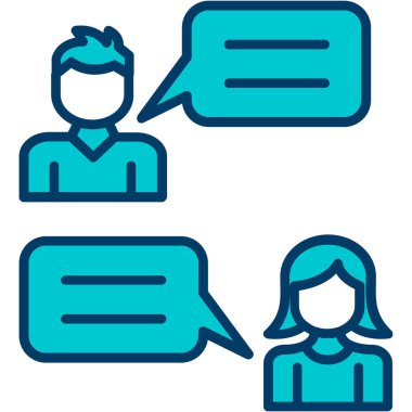 Müşteri hizmetleri simgesi vektör çizimi