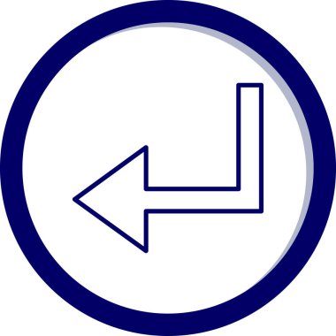 bir biçimdeki ok sağ vektör simgesi