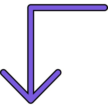 Ok. Web simgesi basit illüstrasyon