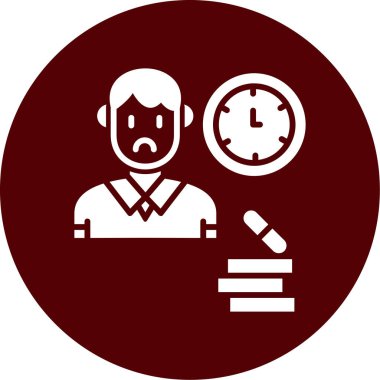 Evrak çantalı bir adamın vektör çizimi