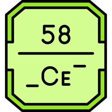 periyodik tablo vektörü
