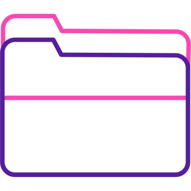 Dosya. Web simgesi basit illüstrasyon