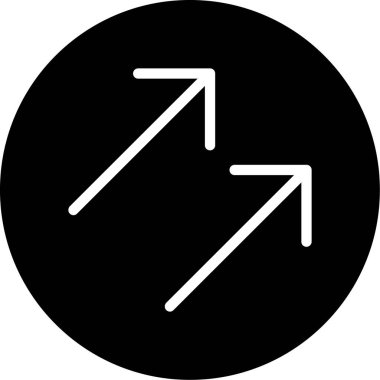 yön ikonu vektör illüstrasyonu