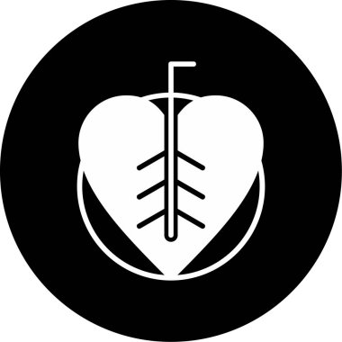 elma simgesinin vektör illüstrasyonu