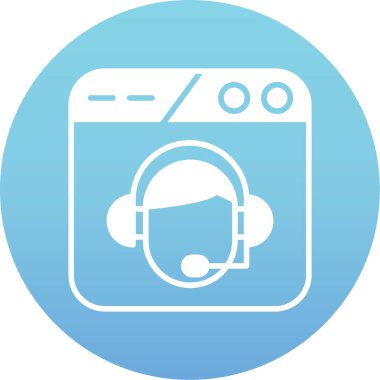 vektör müzik ağı simgesi