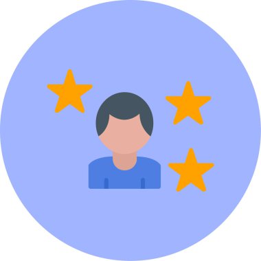 Müşteri İnceleme simgesi, vektör illüstrasyonu