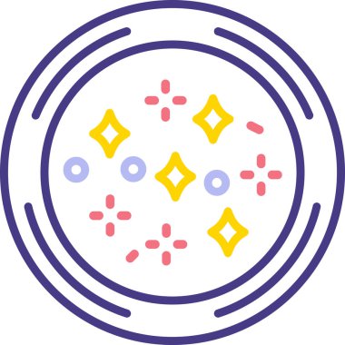 Gıda Web ikonu vektör illüstrasyonu