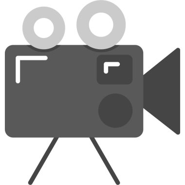 sinema kamerası vektör simgesi