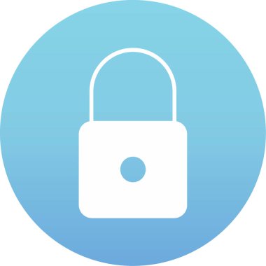 ikon vektör illüstrasyonunu kilitle