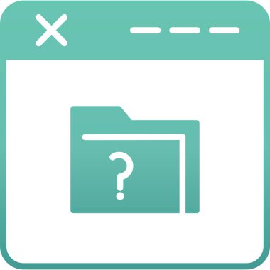 dosya biçimi web simgesi, vektör illüstrasyonu