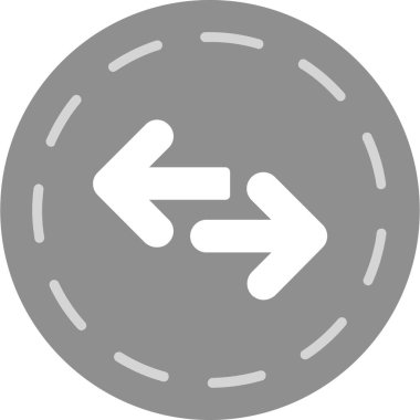 doğru yönde ok simgesi doldurulmuş dış hat biçimi