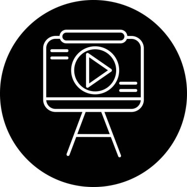 seo ve pazarlama simgesinin vektör illüstrasyonu