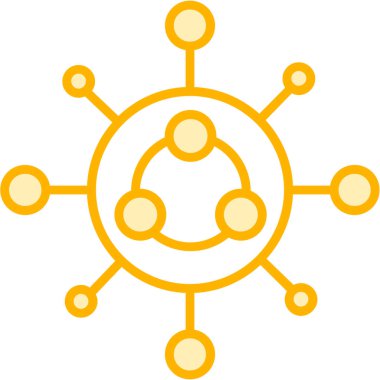 ağ bağlantısı simgesi çizimi