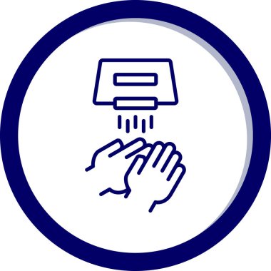 Dokunmatik ekranın vektör illüstrasyonu