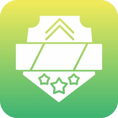 David simgesi olan yıldız, basit vektör illüstrasyonu