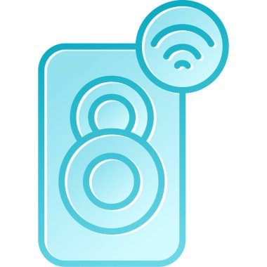 wifi vektör simgesi modern basit illüstrasyon