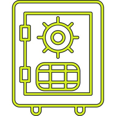 Modern bir simgenin vektör illüstrasyonu