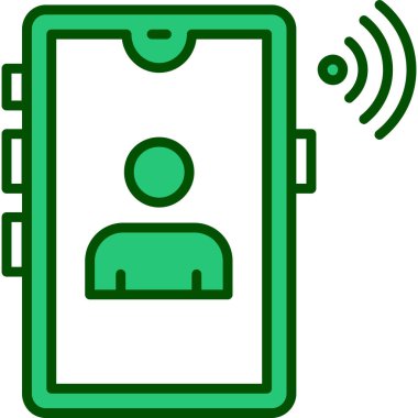 telefon arama simgesi vektör illüstrasyonu