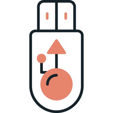 Fiş. Web simgesi basit illüstrasyon