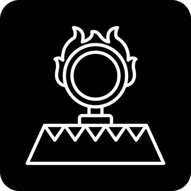 Seo simgesinin vektör illüstrasyonu