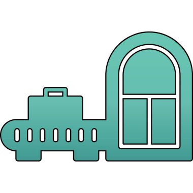 ev inşa vektör simgesi